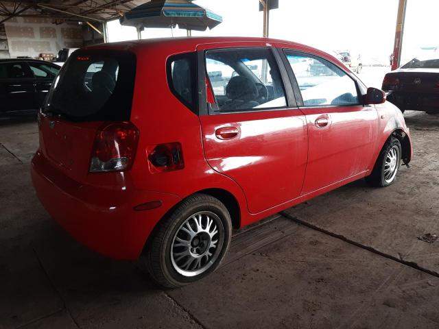 Photo 3 from auction – 2005 CHEVROLET AVEO BASE with VIN KL1TD62615B311011