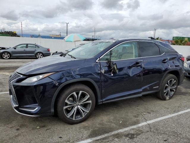 LEXUS RX 450H 2022 with VIN 2T2HGMDA7NC075389 - Photo from auction