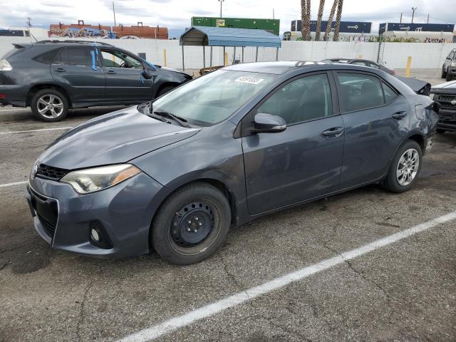 TOYOTA COROLLA L 2014 with VIN 2T1BURHE3EC007619 - Photo from auction