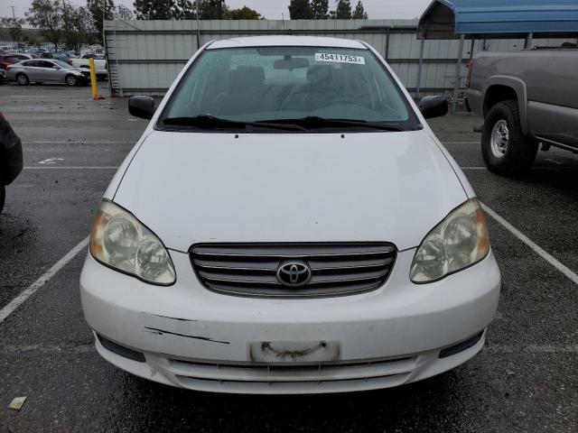 Photo 5 from auction – 2003 TOYOTA COROLLA with VIN 1NXBR32EX3Z024341