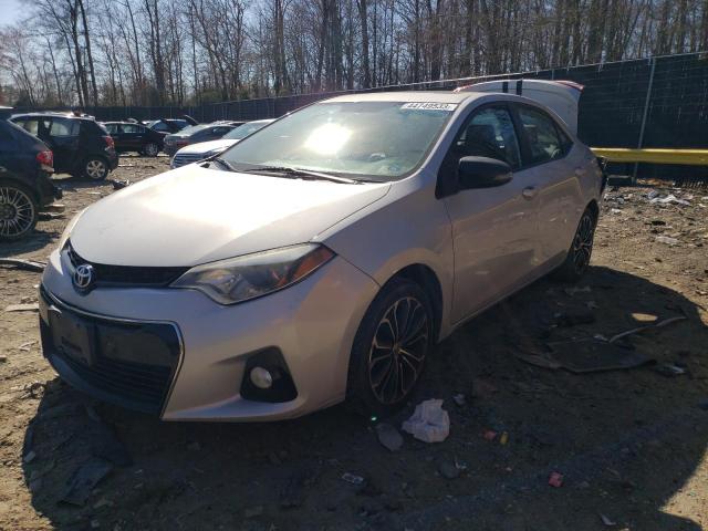 TOYOTA COROLLA L 2015 with VIN 2T1BURHE4FC291070 - Photo from auction