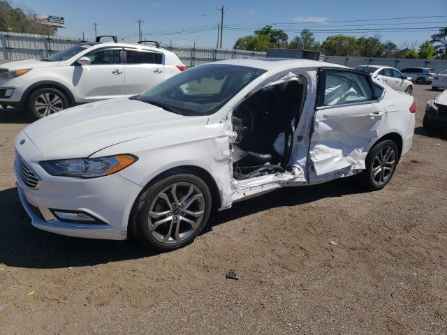 FORD FUSION SE 2017 with VIN 3FA6P0LU2HR278260 - Photo from auction