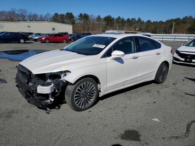 FORD FUSION SE 2017 with VIN 3FA6P0HD4HR137022 - Photo from auction