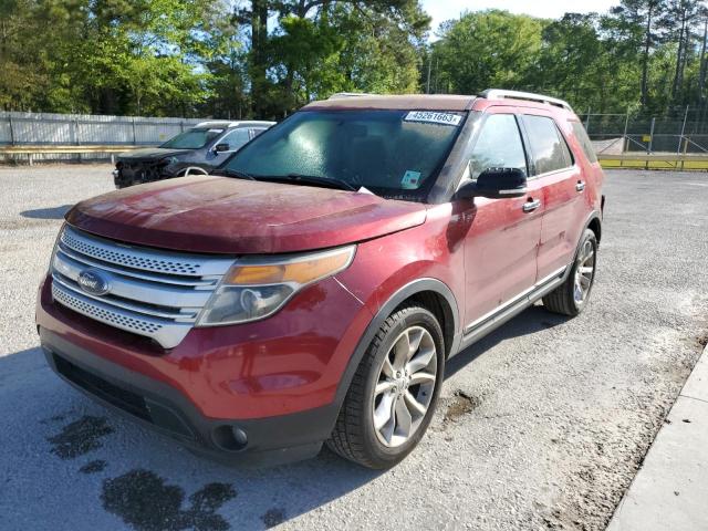 FORD EXPLORER X 2015 with VIN 1FM5K7D85FGA01293 - Photo from auction