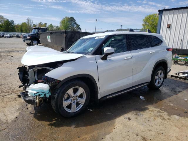 TOYOTA HIGHLANDER 2022 with VIN 5TDZZRAH7NS143148 - Photo from auction