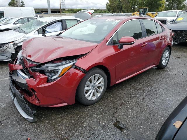 TOYOTA COROLLA LE 2023 with VIN JTDBCMFE0PJ000384 - Photo from auction