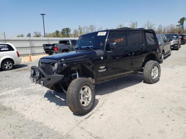 JEEP WRANGLER U 2013 with VIN 1C4HJWEG4DL594525 - Photo from auction