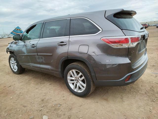 Photo 2 from auction – 2016 TOYOTA HIGHLANDER with VIN 5TDZKRFH3GS139629