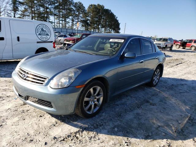 INFINITI G35 2005 with VIN JNKCV51F45M315980 - Photo from auction