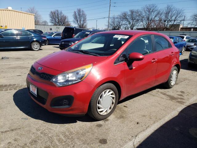 KIA RIO LX 2014 with VIN KNADM5A36E6331212 - Photo from auction