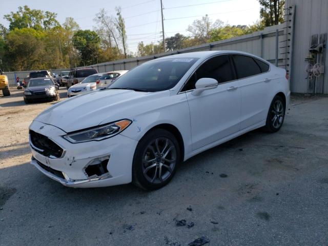 Photo 1 from auction – 2019 FORD FUSION SEL with VIN 3FA6P0CD4KR138332