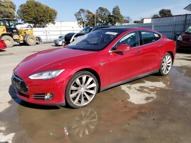 TESLA MODEL S 2013 with VIN 5YJSA1DP1DFP07702 - Photo from auction