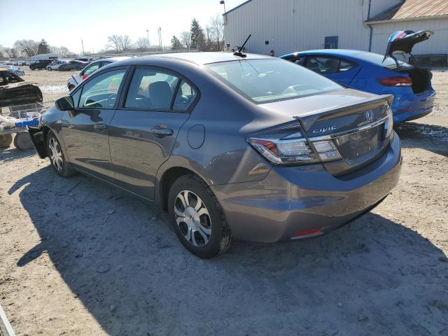 Photo 2 from auction – 2014 HONDA CIVIC HYBR with VIN 19XFB4F26EE002225