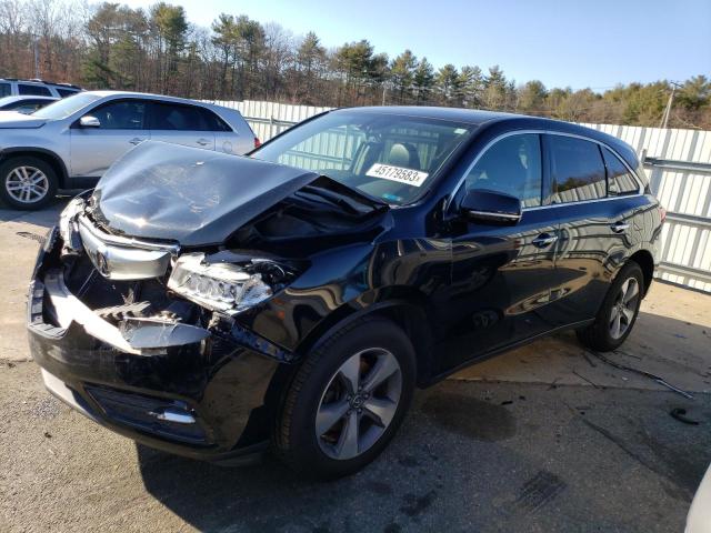 ACURA MDX 2014 with VIN 5FRYD4H25EB048802 - Photo from auction