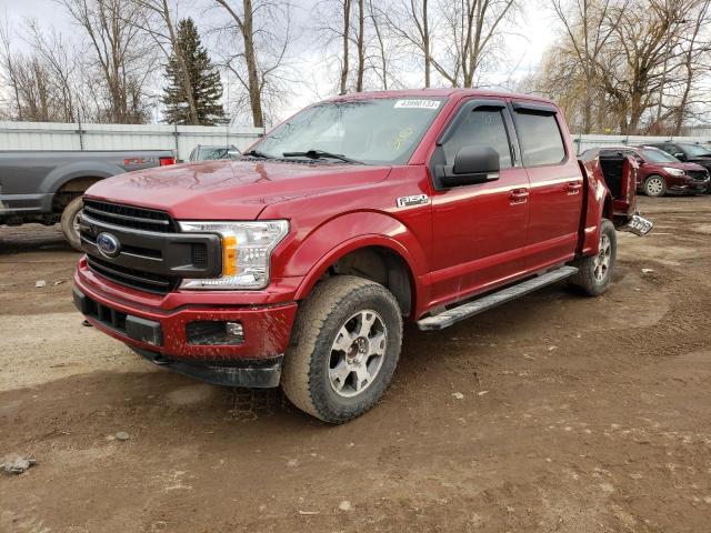 FORD F150 SUPER 2018 with VIN 1FTEW1EP3JFC42439 - Photo from auction