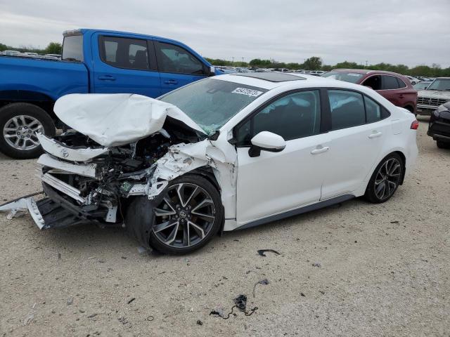 TOYOTA COROLLA SE 2022 with VIN 5YFP4MCEXNP116076 - Photo from auction