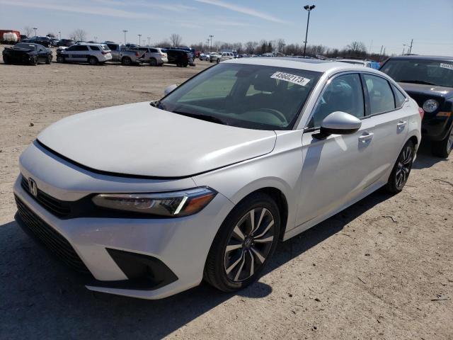HONDA CIVIC EX 2022 with VIN JHMFE1F79NX006236 - Photo from auction