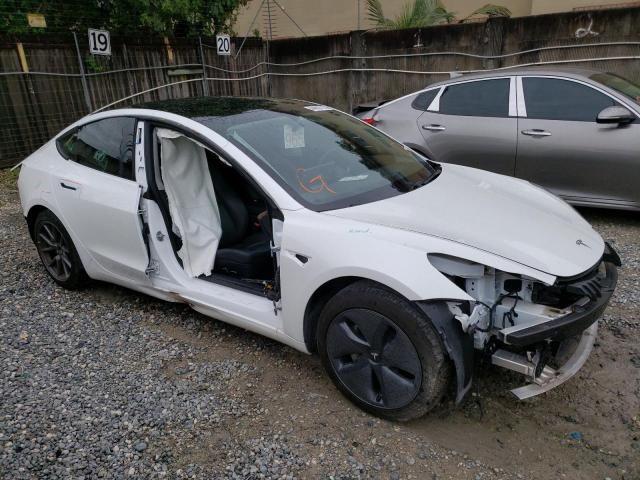 Photo 4 from auction – 2021 TESLA MODEL 3 with VIN 5YJ3E1EA0MF907893