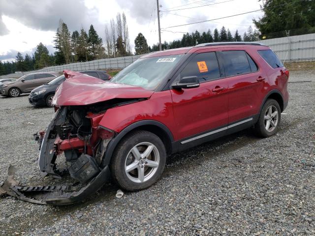 FORD EXPLORER X 2016 with VIN 1FM5K8D81GGA98161 - Photo from auction