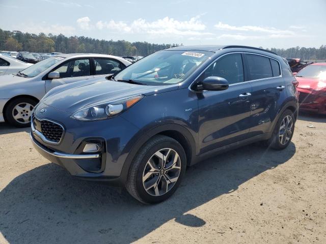 KIA SPORTAGE E 2021 with VIN KNDPNCAC9M7854993 - Photo from auction