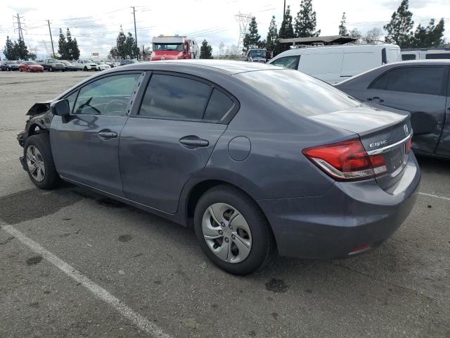 Photo 2 from auction – 2014 HONDA CIVIC LX with VIN 19XFB2F51EE253975