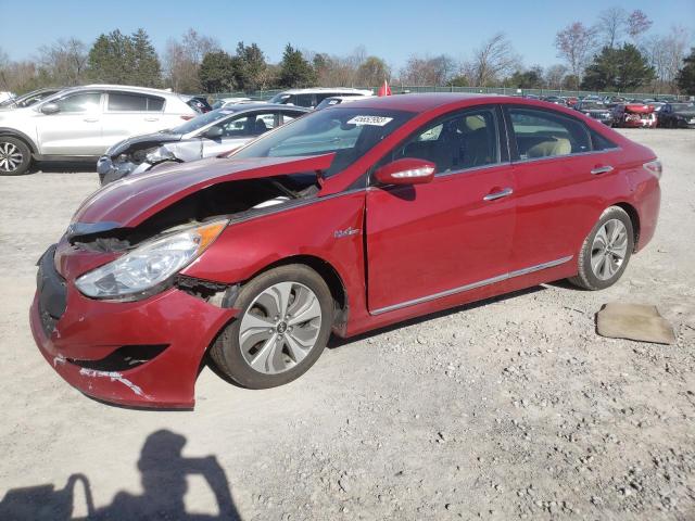 HYUNDAI SONATA HYB 2013 with VIN KMHEC4A4XDA083843 - Photo from auction
