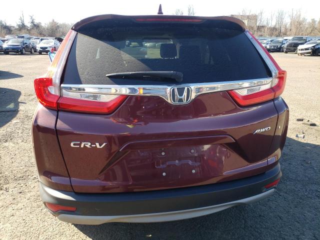 Photo 6 from auction – 2018 HONDA CR-V EXL with VIN 7FARW2H89JE022324