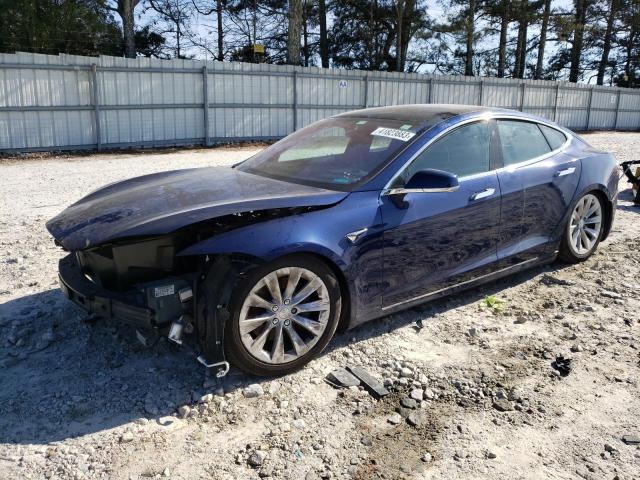 TESLA MODEL S 2018 with VIN 5YJSA1E28JF257125 - Photo from auction