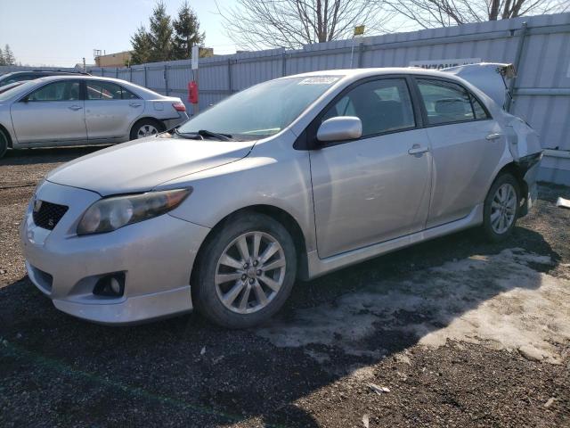 TOYOTA COROLLA BA 2010 with VIN 2T1BU4EEXAC222495 - Photo from auction