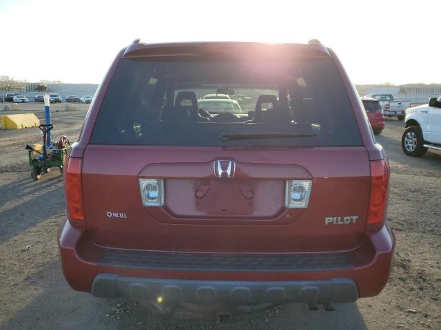 Photo 6 from auction – 2003 HONDA PILOT EXL with VIN 2HKYF18573H614610