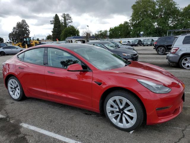 Photo 4 from auction – 2022 TESLA MODEL 3 with VIN 5YJ3E1EB2NF185112
