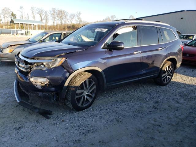 HONDA PILOT TOUR 2016 with VIN 5FNYF6H97GB033659 - Photo from auction