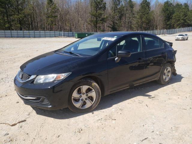 HONDA CIVIC LX 2015 with VIN 19XFB2F53FE040222 - Photo from auction