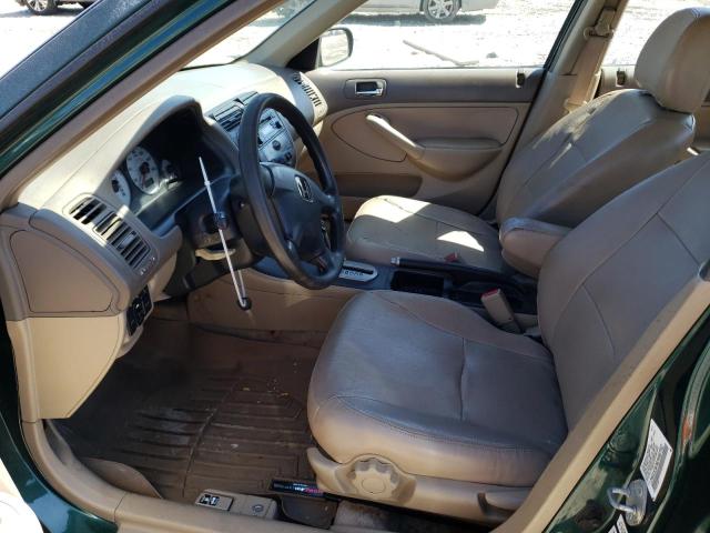 Photo 7 from auction – 2002 HONDA CIVIC EX with VIN 2HGES26782H567752