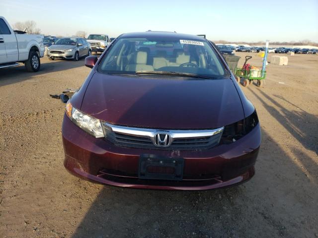 Photo 5 from auction – 2012 HONDA CIVIC LX with VIN 2HGFB2F57CH543589