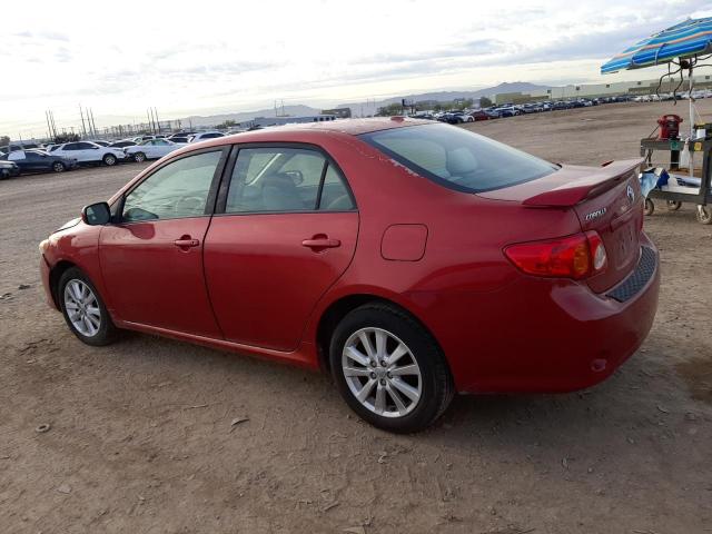 Photo 2 from auction – 2009 TOYOTA COROLLA BA with VIN JTDBL40E099047525