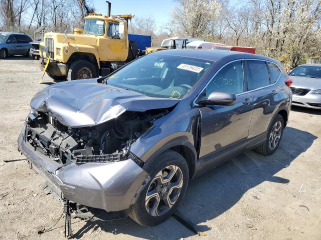 Photo 1 from auction – 2018 HONDA CR-V EXL with VIN 7FARW2H87JE093683