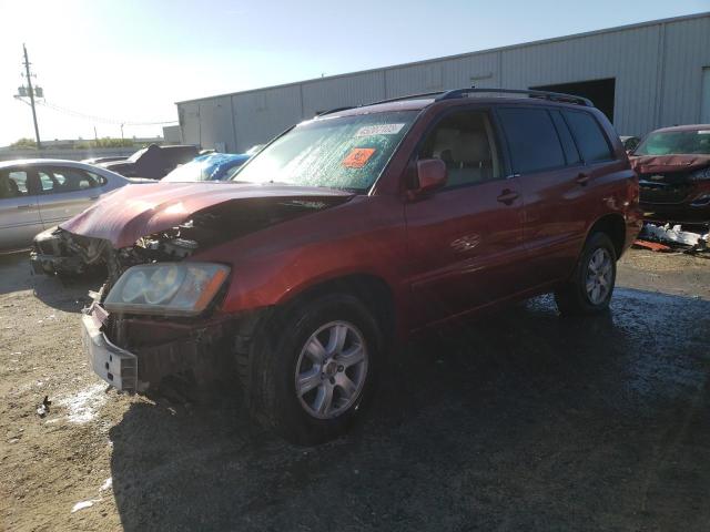 TOYOTA HIGHLANDER 2002 with VIN JTEGD21AX20029980 - Photo from auction