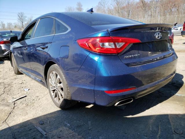 Photo 2 from auction – 2016 HYUNDAI SONATA SPO with VIN 5NPE34AF3GH435034