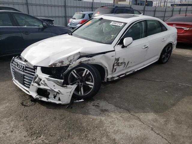 AUDI A4 PREMIUM 2018 with VIN WAULMAF42JA090357 - Photo from auction