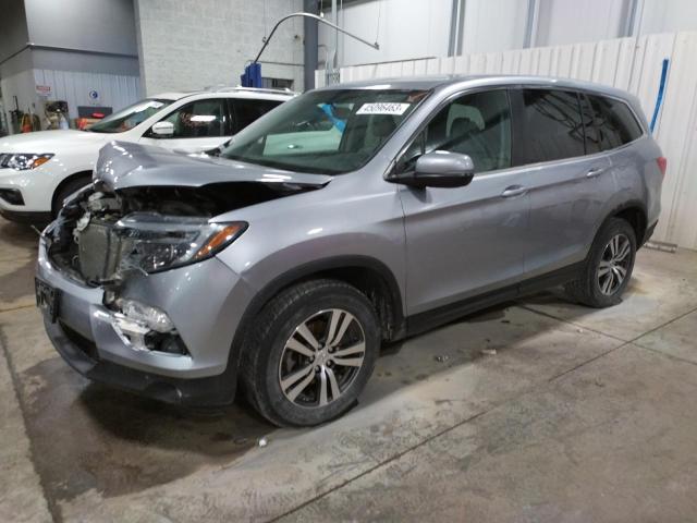 HONDA PILOT EXL 2016 with VIN 5FNYF6H85GB038608 - Photo from auction