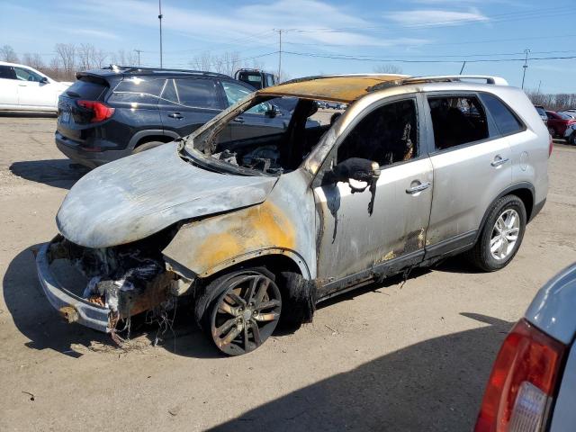 KIA SORENTO LX 2014 with VIN 5XYKTCA65EG524007 - Photo from auction