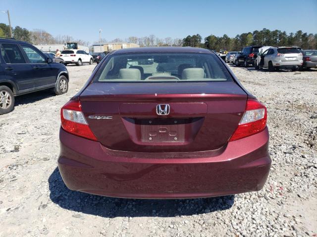 Photo 6 from auction – 2012 HONDA CIVIC EX with VIN 19XFB2F86CE098024