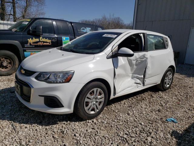 CHEVROLET SONIC 2017 with VIN 1G1JG6SH6H4151900 - Photo from auction