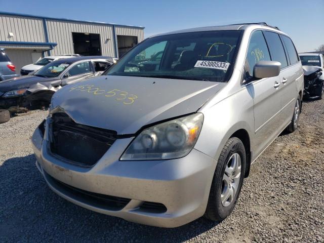 HONDA ODYSSEY EX 2007 with VIN 5FNRL38617B457260 - Photo from auction