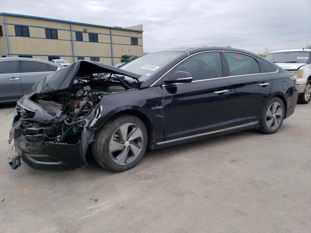 HYUNDAI SONATA HYB 2016 with VIN KMHE34L17GA016964 - Photo from auction