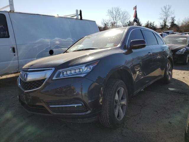 ACURA MDX 2016 with VIN 5FRYD4H23GB027031 - Photo from auction