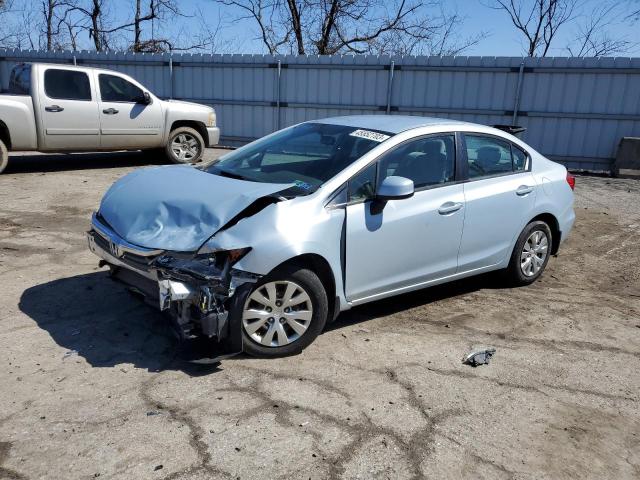 HONDA CIVIC LX 2012 with VIN 2HGFB2F52CH581828 - Photo from auction