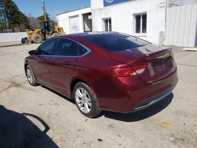 Photo 2 from auction – 2016 CHRYSLER 200 LIMITE with VIN 1C3CCCAB1GN181097