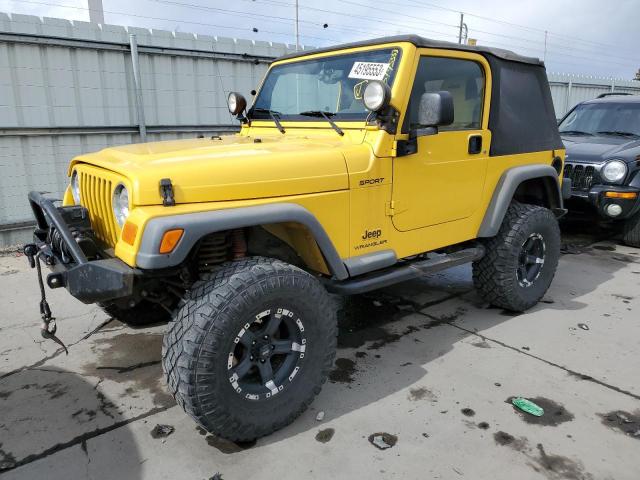 JEEP WRANGLER / 2004 with VIN 1J4FA49S24P702881 - Photo from auction